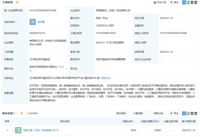 智能云斥資1億在沈陽(yáng)成立新公司，聚焦信息系統(tǒng)集成服務(wù)